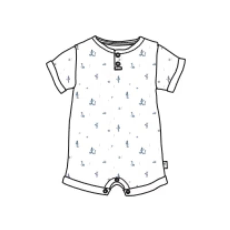 Burts Bees – Baby Desert Life Romper Underwater