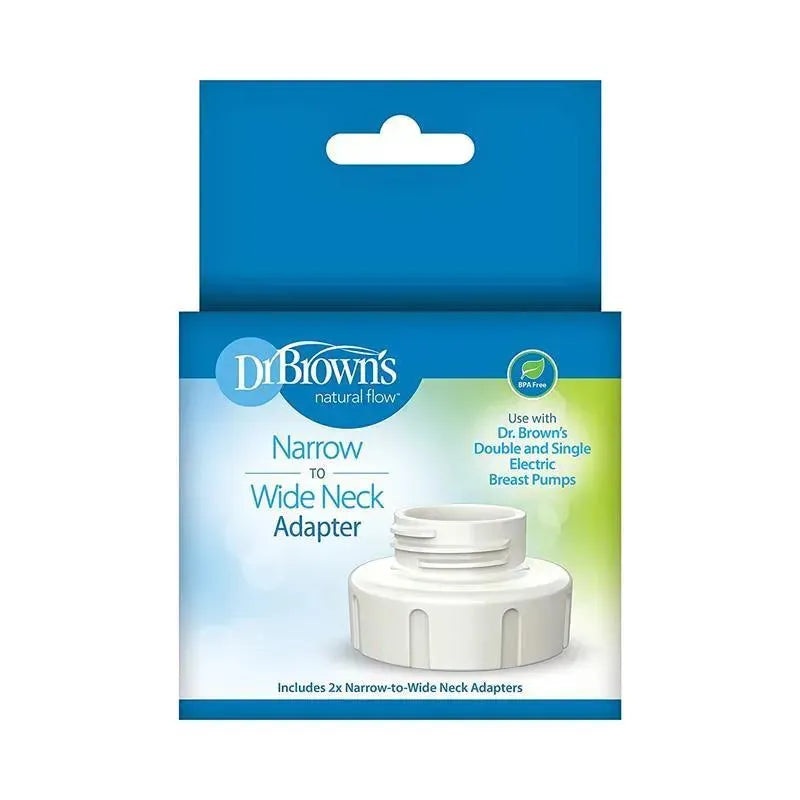 Dr. Brown’s Narrow To Wide Neck Adapter For Electric Breast Pumps, 2Pk