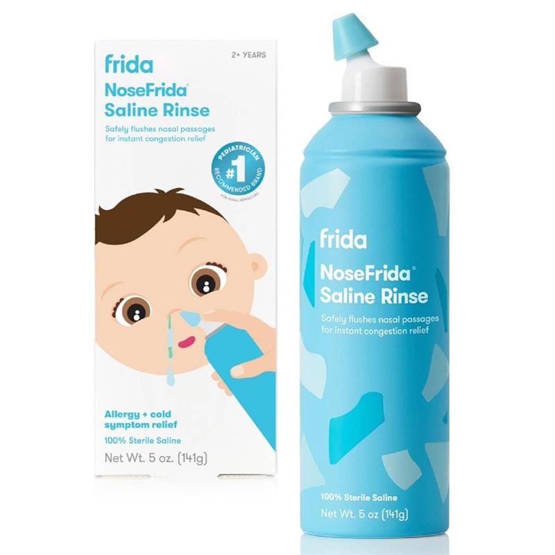 Fridababy – Nosefrida Saline Rinse, Instant Congestion Relief & Allergy Relief