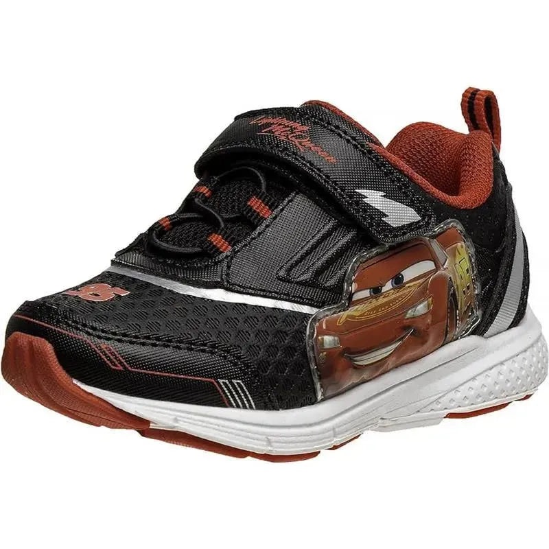 Josmo – Baby Boys Cars Sneakers, Black/Red