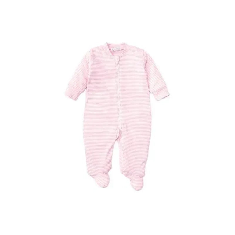 Kissy Kissy Footie W/ Zip Stripes Pink