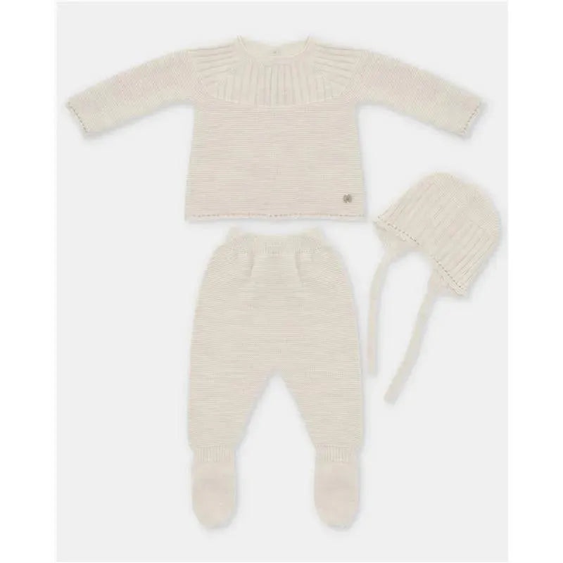 Martin Aranda – Take Me Home Set Sweater, Leggings & Bonnet Sabbia, Arena