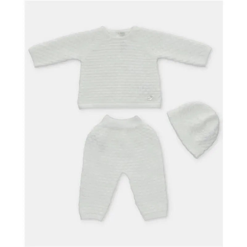Martin Aranda – Take Me Home Set Sweater, Leggins & Hat Snow, Ivory