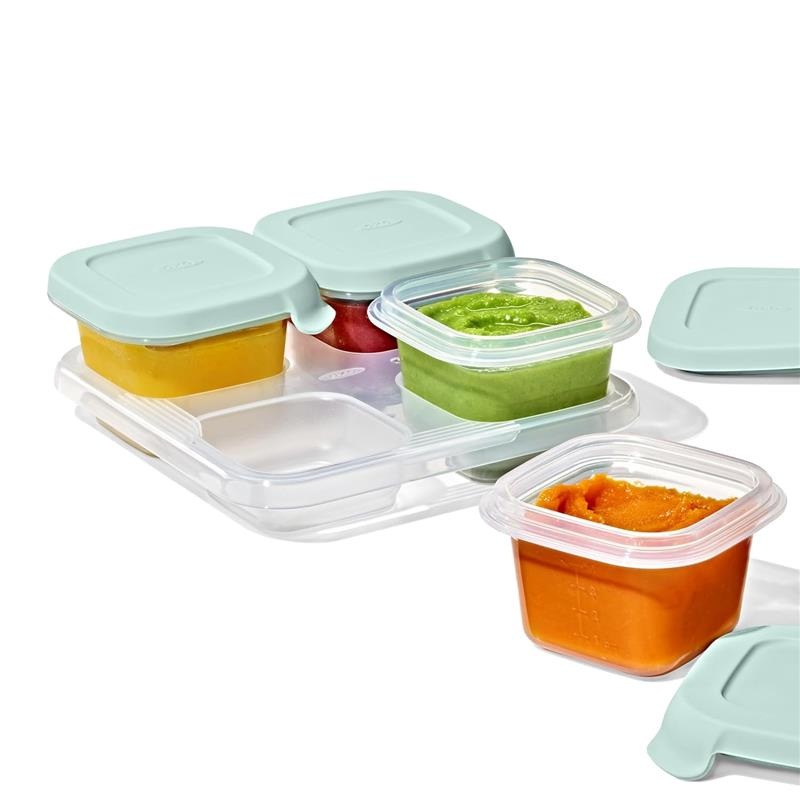 Oxo – Tot Silicone Baby Blocks Food Storage Container 4 Oz