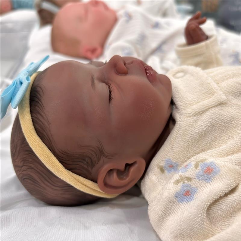 Reborn Baby Doll – African American Vinyl, Mark