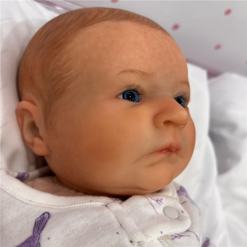Reborn Baby Doll – White Vinyl, Aspen