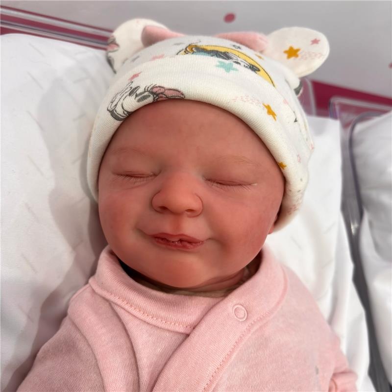 Reborn Baby Doll – White Vinyl, Kyrie Smile