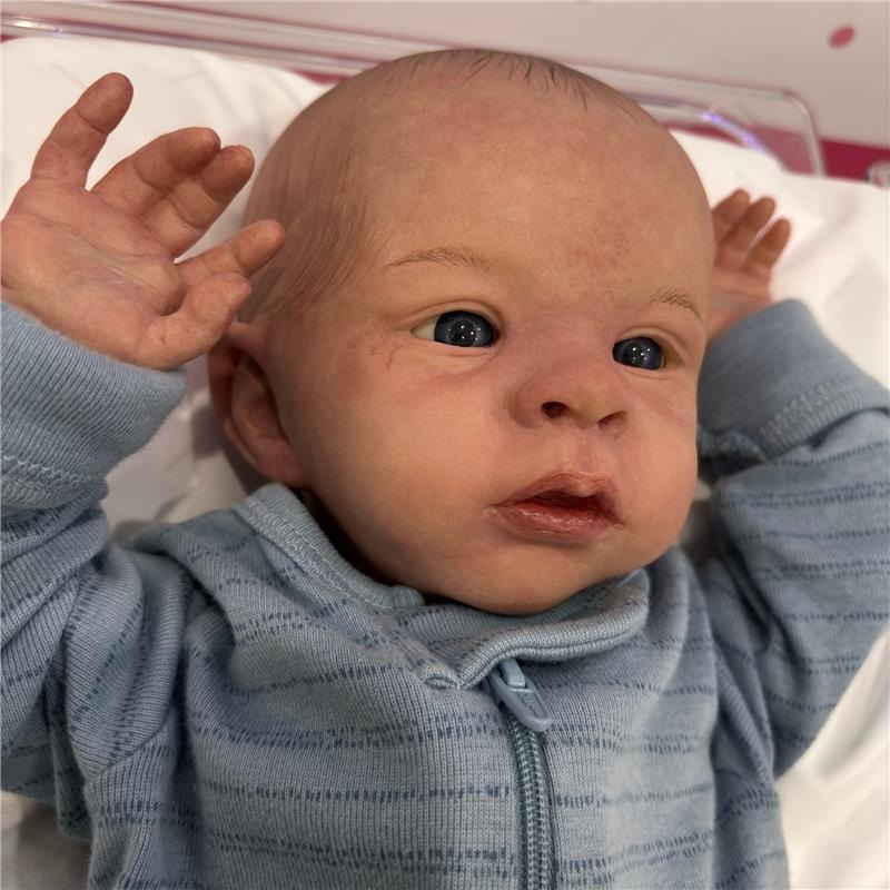 Reborn Baby Doll – White Vinyl, Le