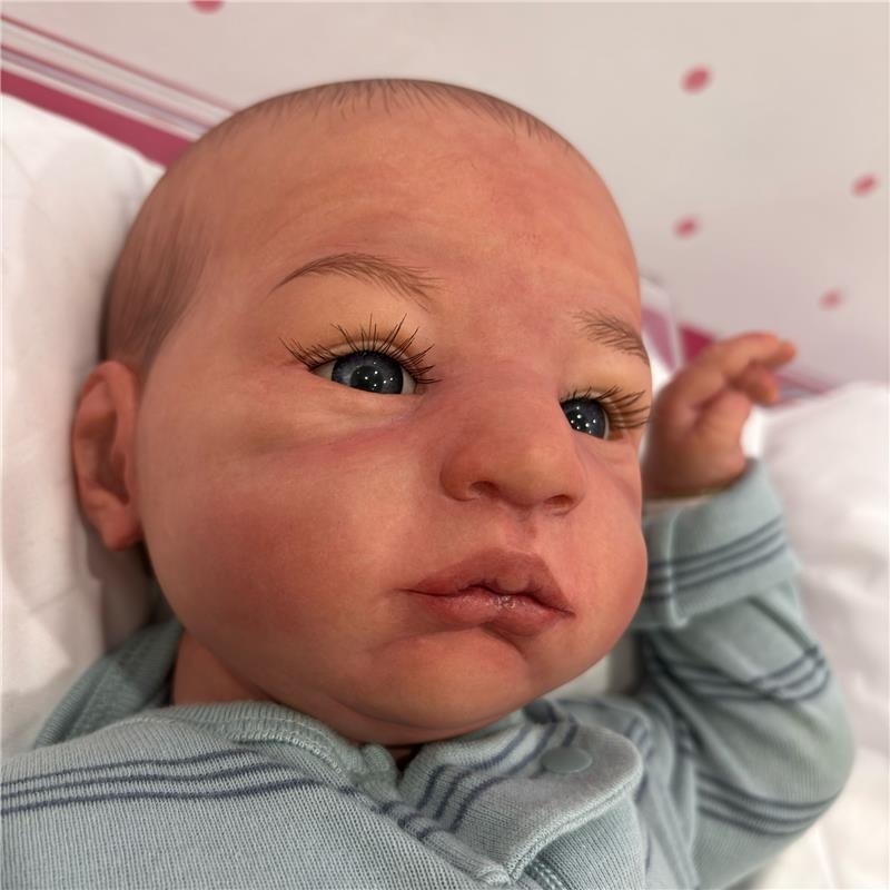 Reborn Baby Doll – White Vinyl, Sabine