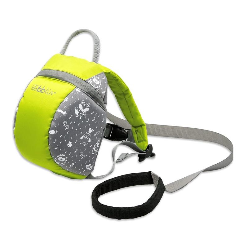 Bbluv – Pk (Lime) – Toddler Backpack With Rein