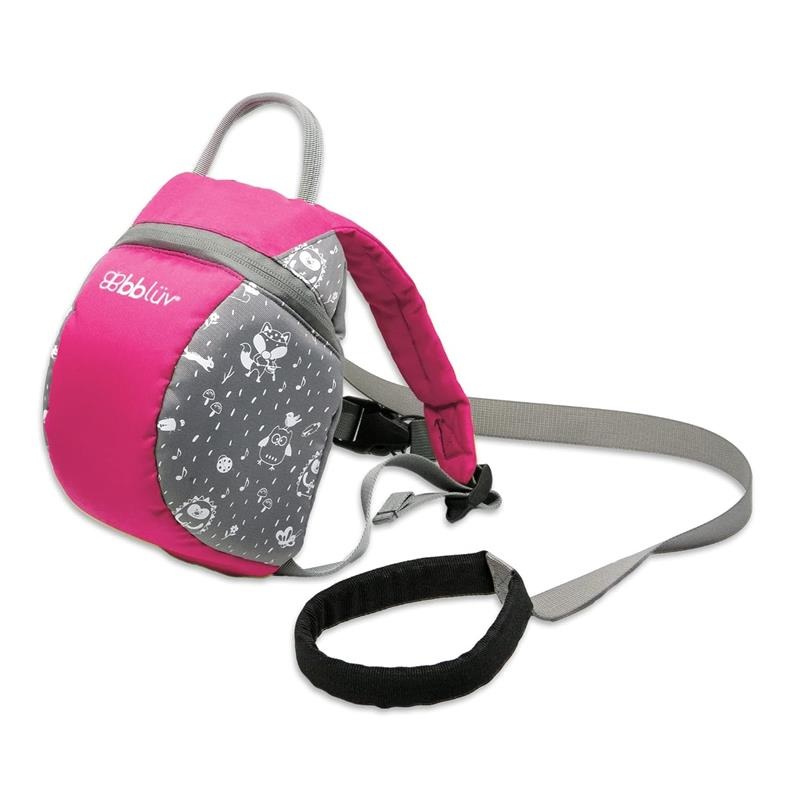 Bbluv – Pk (Pink) – Toddler Backpack With Rein