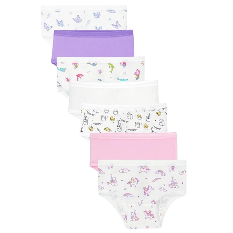 Bellabu Bear – Girl’s Bamboo Underwear 7-Pack, 2/3T