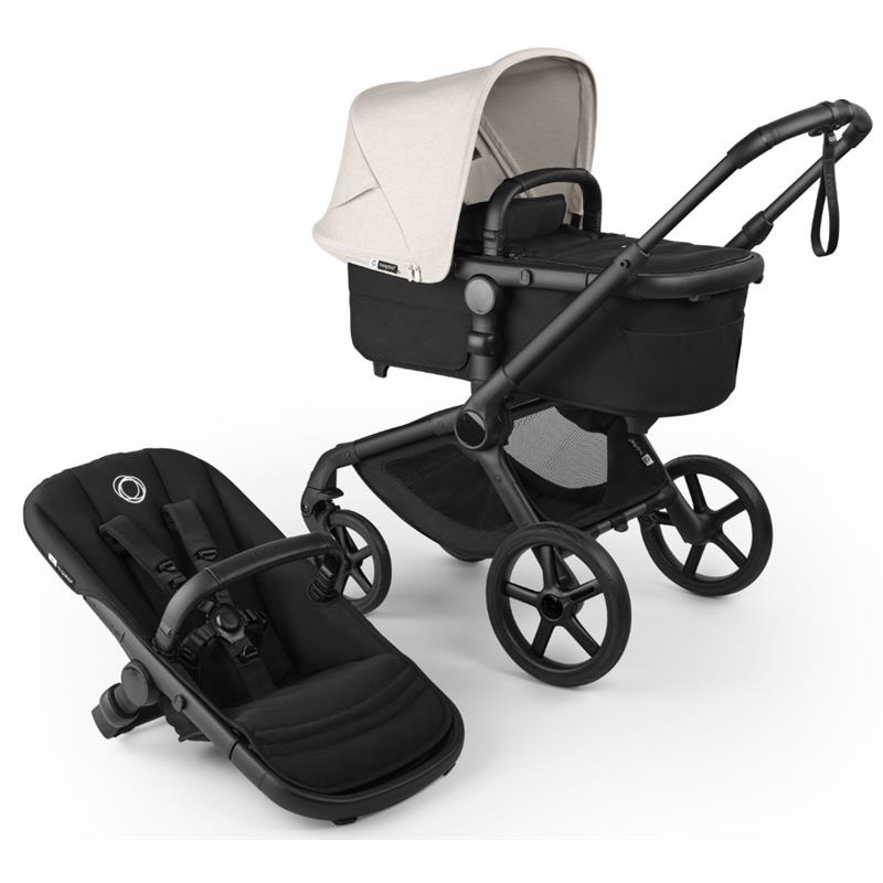 Bugaboo – Fox 5 Renew Complete Bassinet & Seat, Misty White