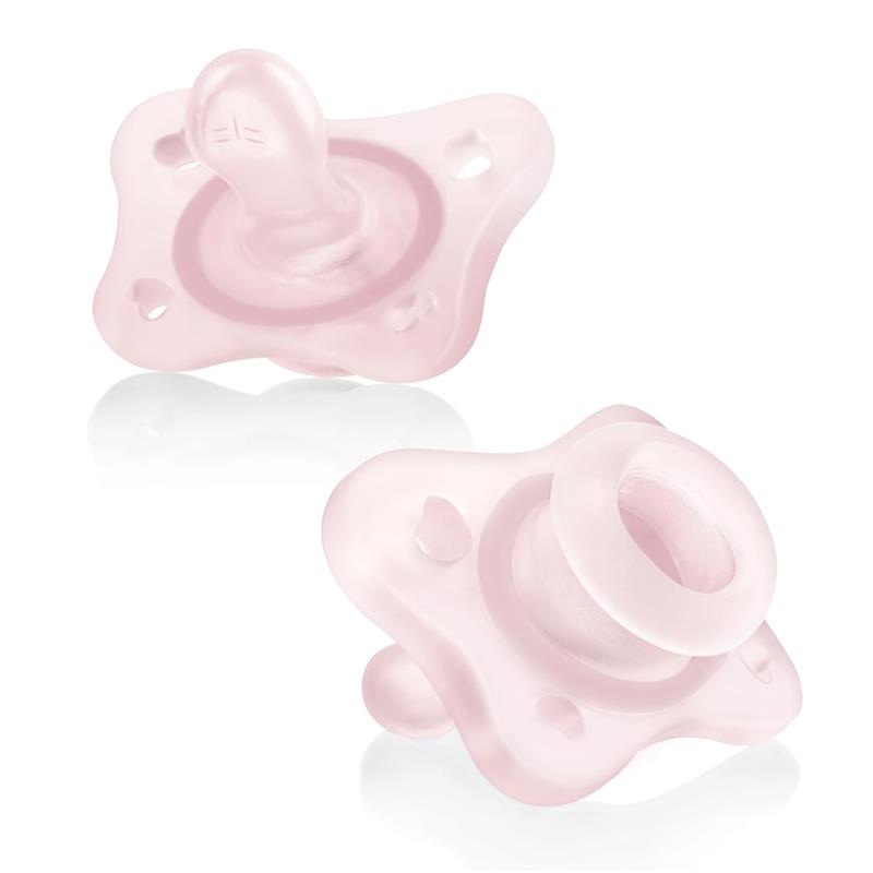 Chicco Feeding – Physioforma Mini Orthodontic Pacifier 2Pk, Pink