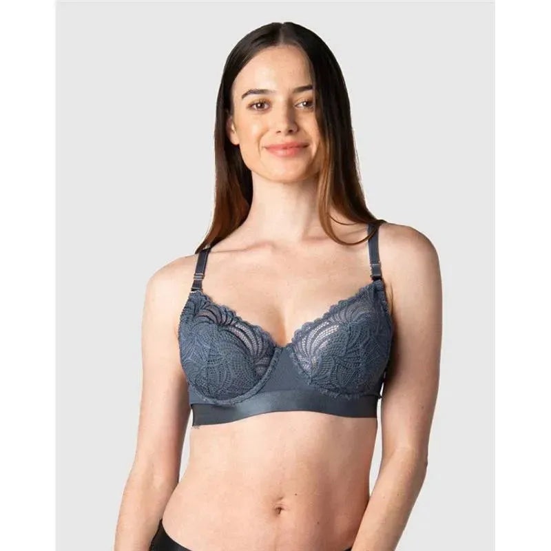 Hotmilk – Warrior Demi Nursing Bra Slate Flexiwire