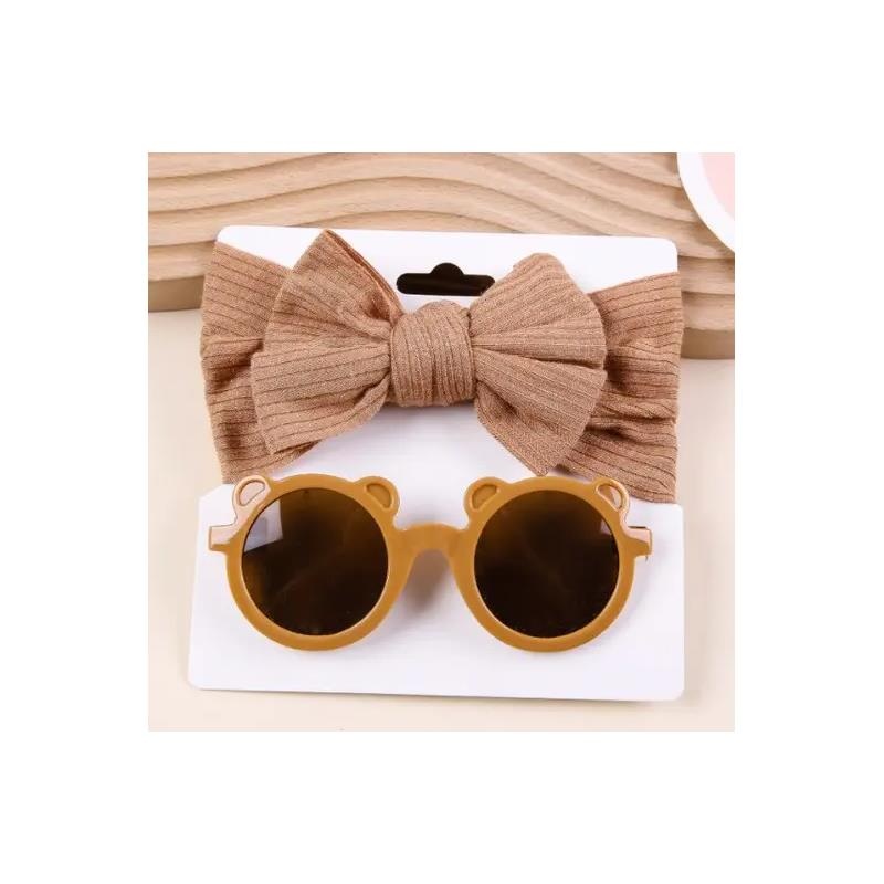 Little Trendy – Baby Sunglasses And Headband Set, Color 2