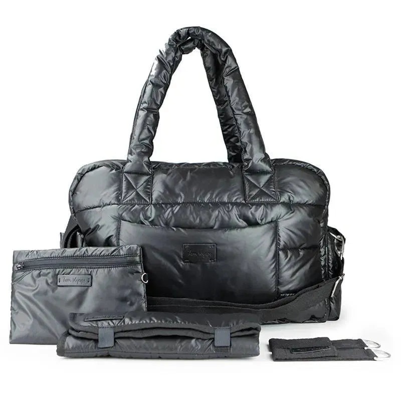 7 A.M. Voyage – Soho Diaper Bag, Black