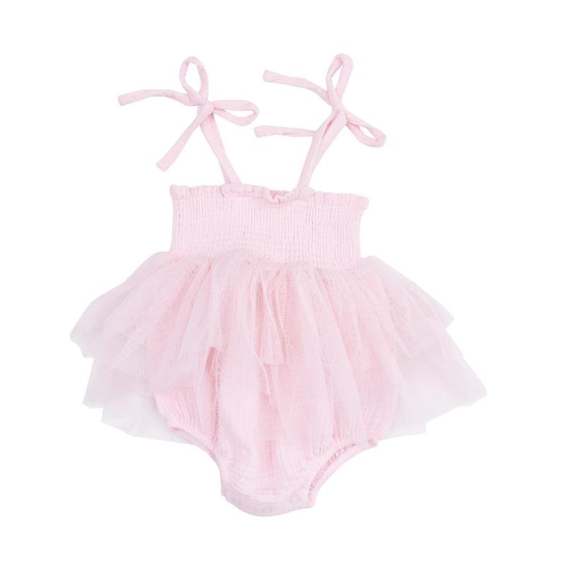 Angel Dear – Baby Girl Solid Muslin Ballerina Tutu Bubble