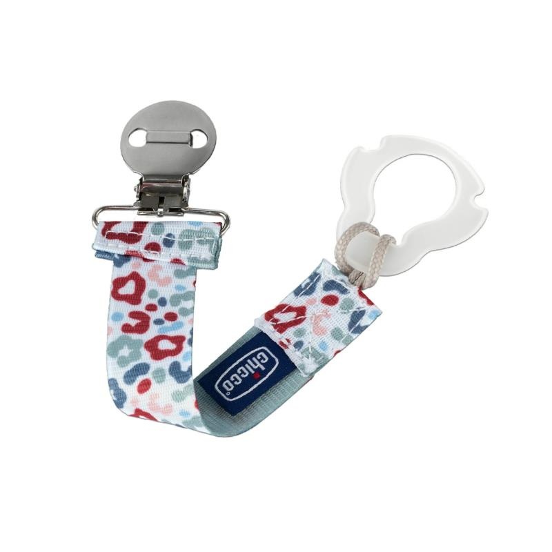 Chicco Feeding – Fashion Pacifier Clip, Multicolor