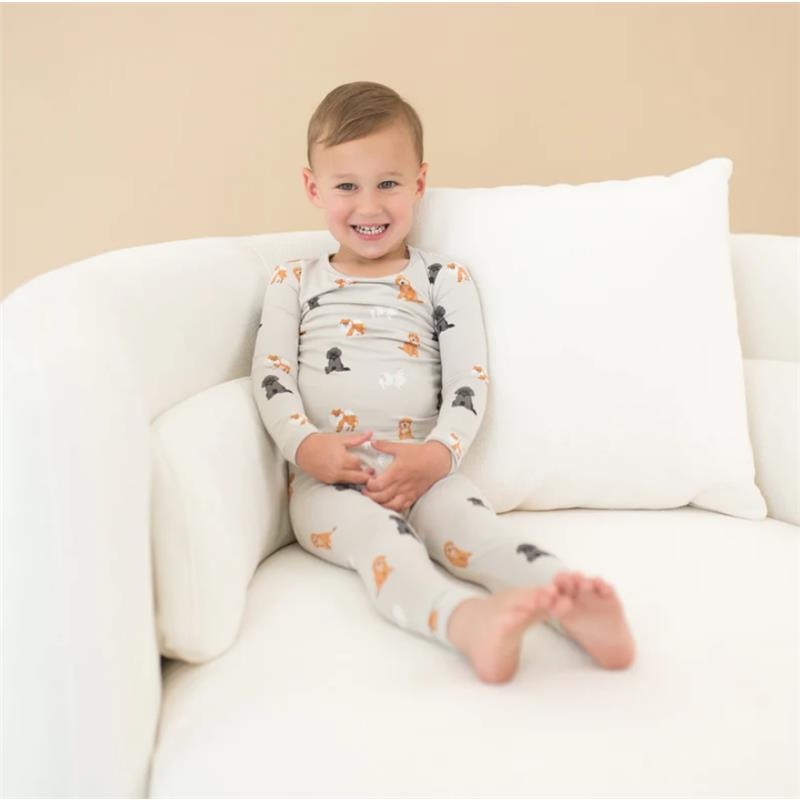 Kyte Baby – Baby Neutral Long Sleeve Pajamas In Fluffy Dog