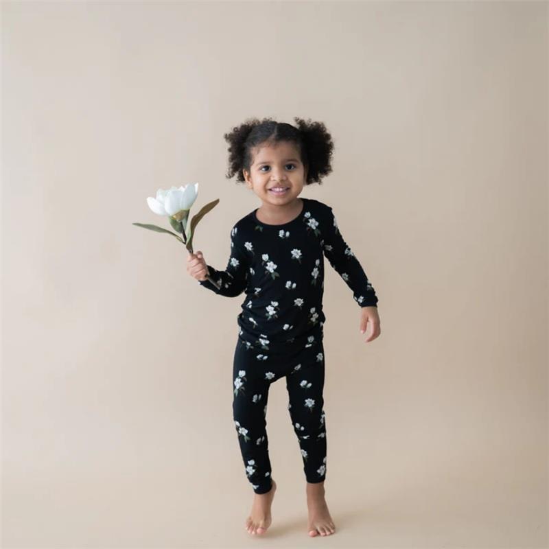 Kyte Baby – Kids Long Sleeve Pajamas In Midnight Icon