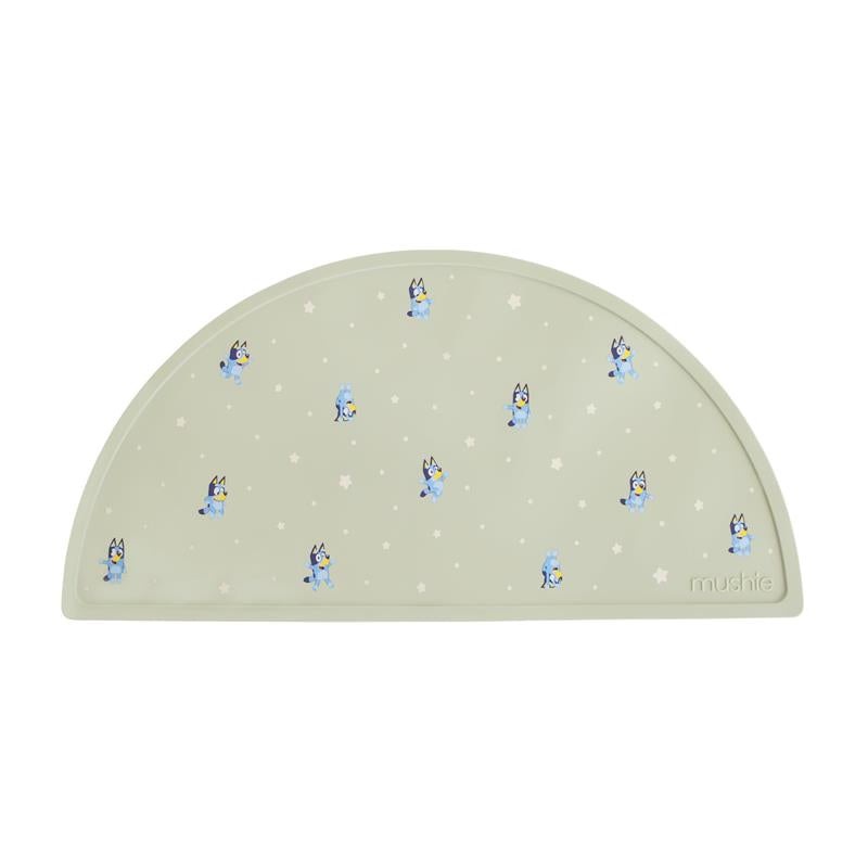 Mushie – Bluey X Mushie Silicone Placemat Bluey Sage