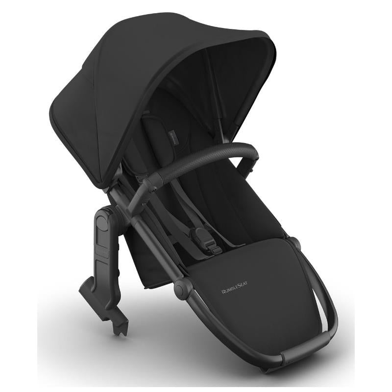 Uppababy – Rumbleseat V3 Second Lower Seat, Jake (Charcoal/Carbon Frame/Black Leather)