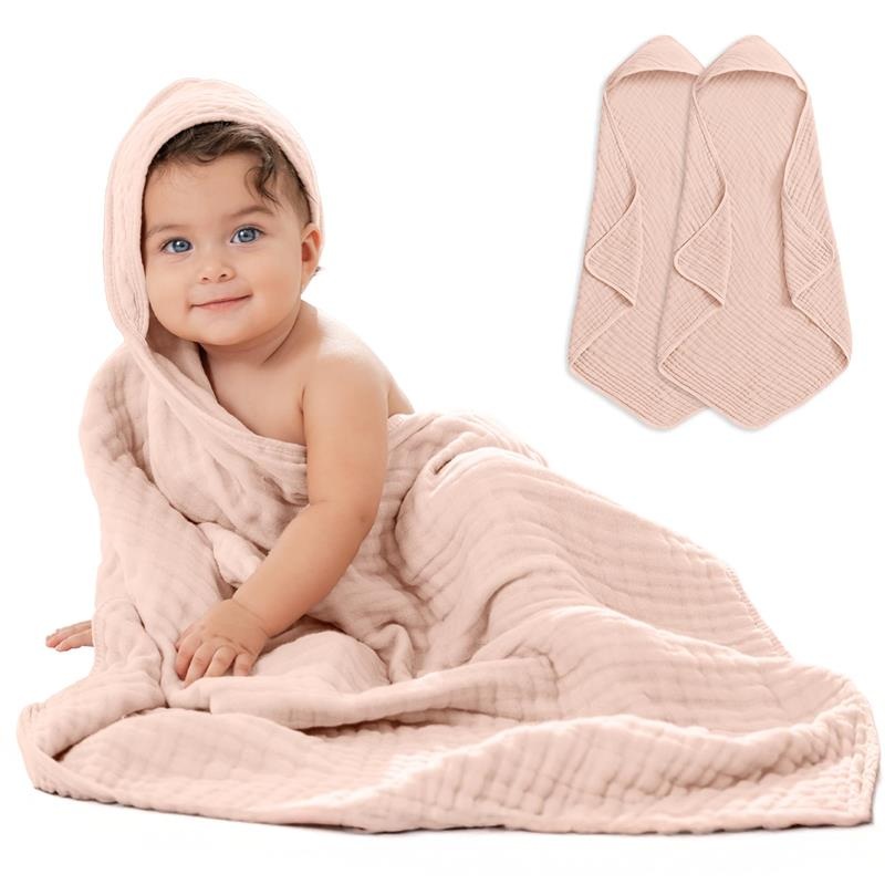 Comfy Cubs – Hooded Baby Towels Sand