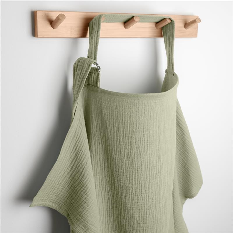 Comfy Cubs – Muslin Nursing Cover, Sage