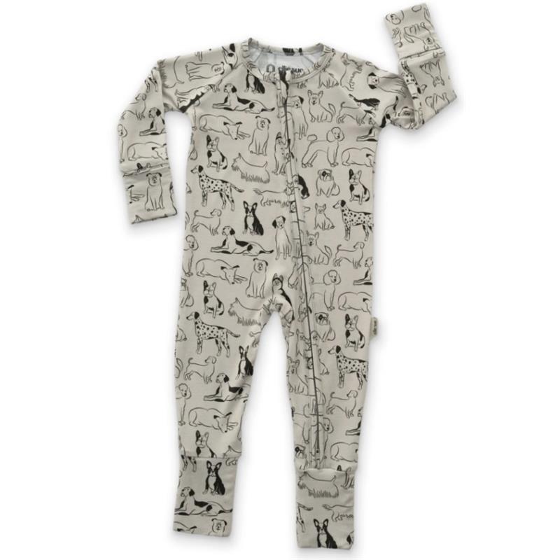 Ellie Sue – Baby Good Dog Zipper Romper