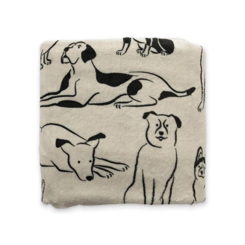 Ellie Sue – Good Dog Double Sided Throw Blanket