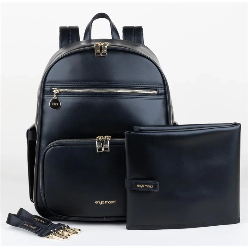 Enya Mond – Elara Diaper Bag, Onyx