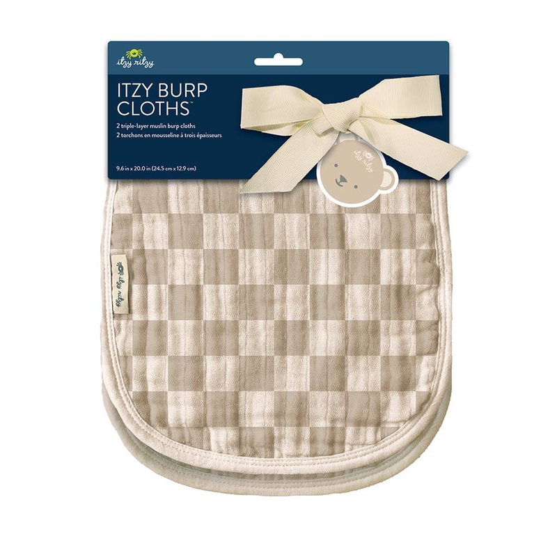 Itzy Burp Cloths: Check Yes!