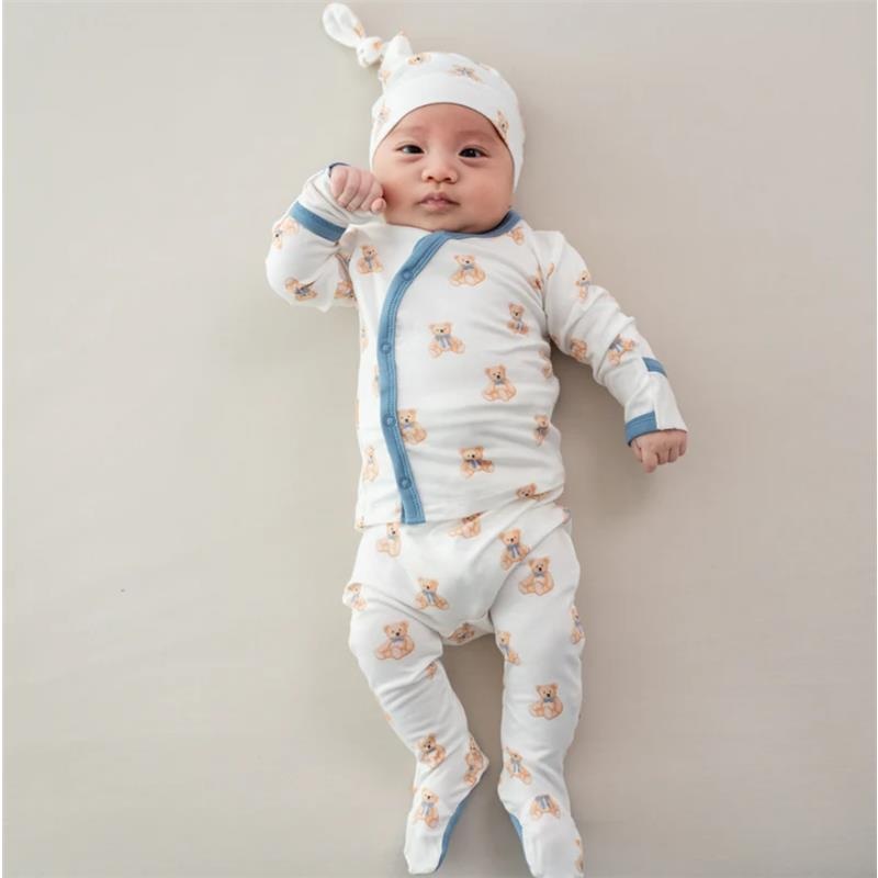 Kyte Baby – Baby Girl Take Me Home Set With Cap In Teddy Bear