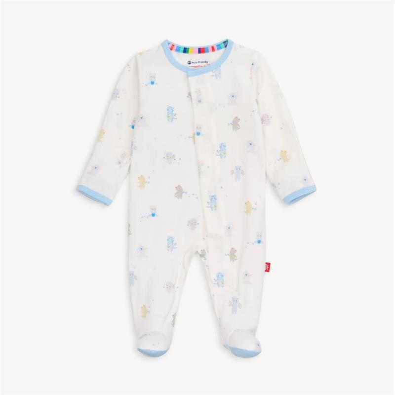 Magnetic Me – Baby Blue Baby Beats Modal Footie