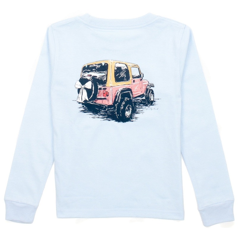 Properly Tied Girls Pink Adventure Long Sleeve Youth Small