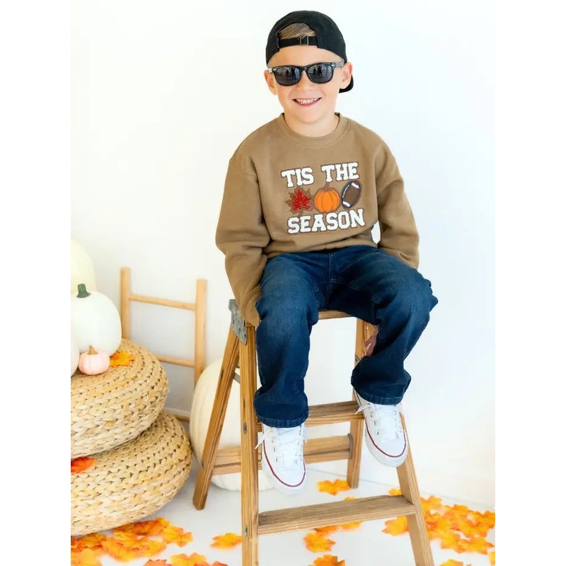 Tis the Season Pumpkin Patch Sweatshirt 2T