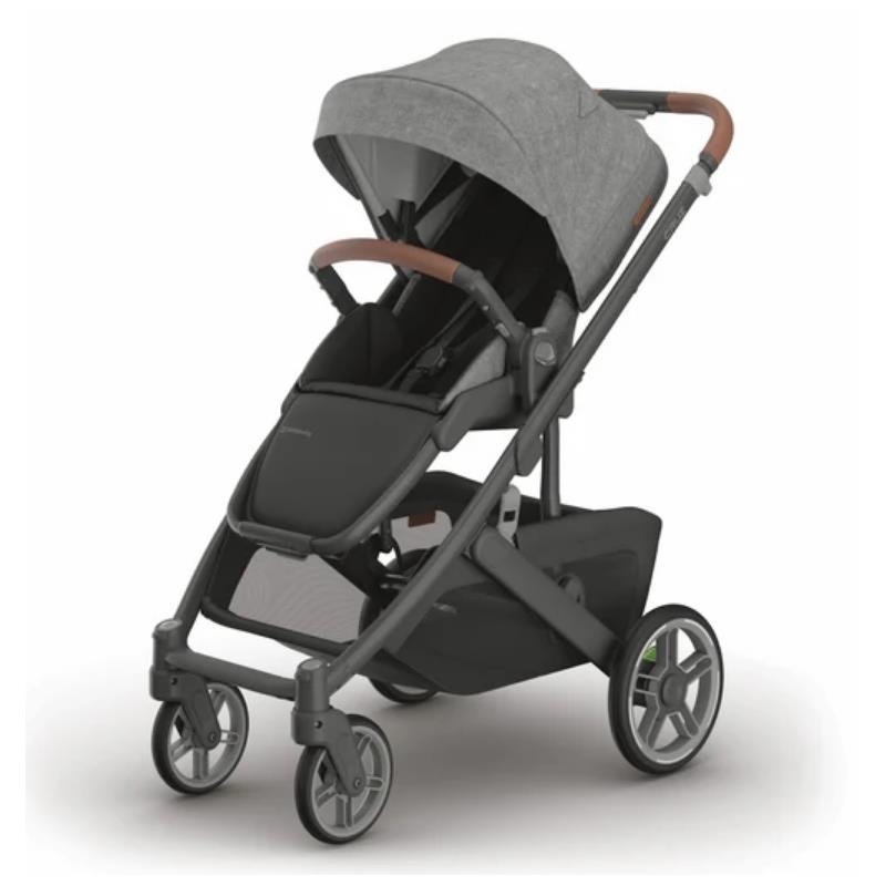 Uppababy – Cruz V3 Stroller Greyson (Charcoal Mlange/Carbon Frame/Saddle Leather)