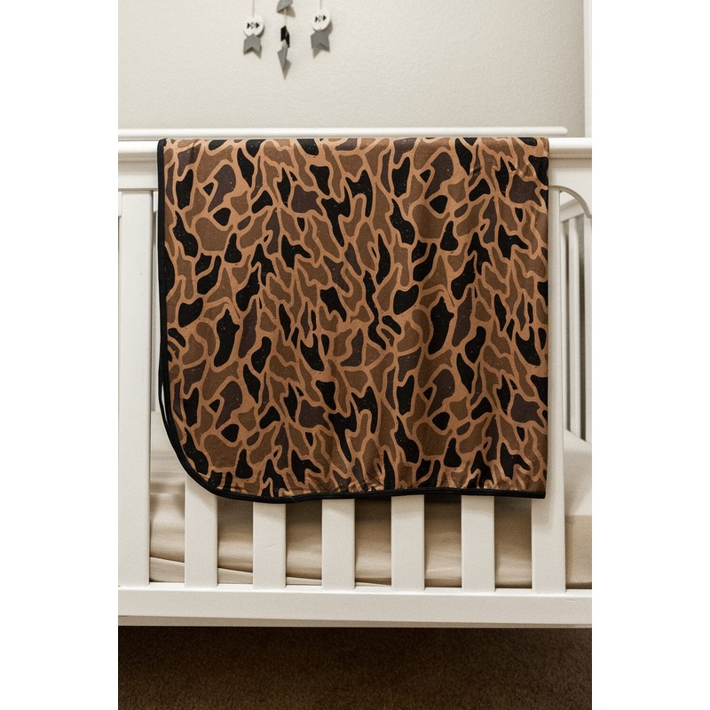 Baby Swaddle Blanket Gauge Camo