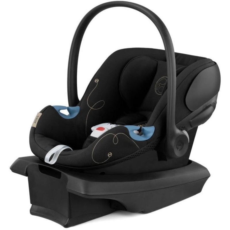 Cybex Aton G Infant Car Seat with Sensorsafe Moon Black