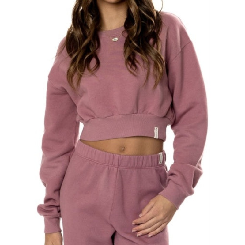 Kaveah Cropped Sweatshirt | Mulberry Youth Small