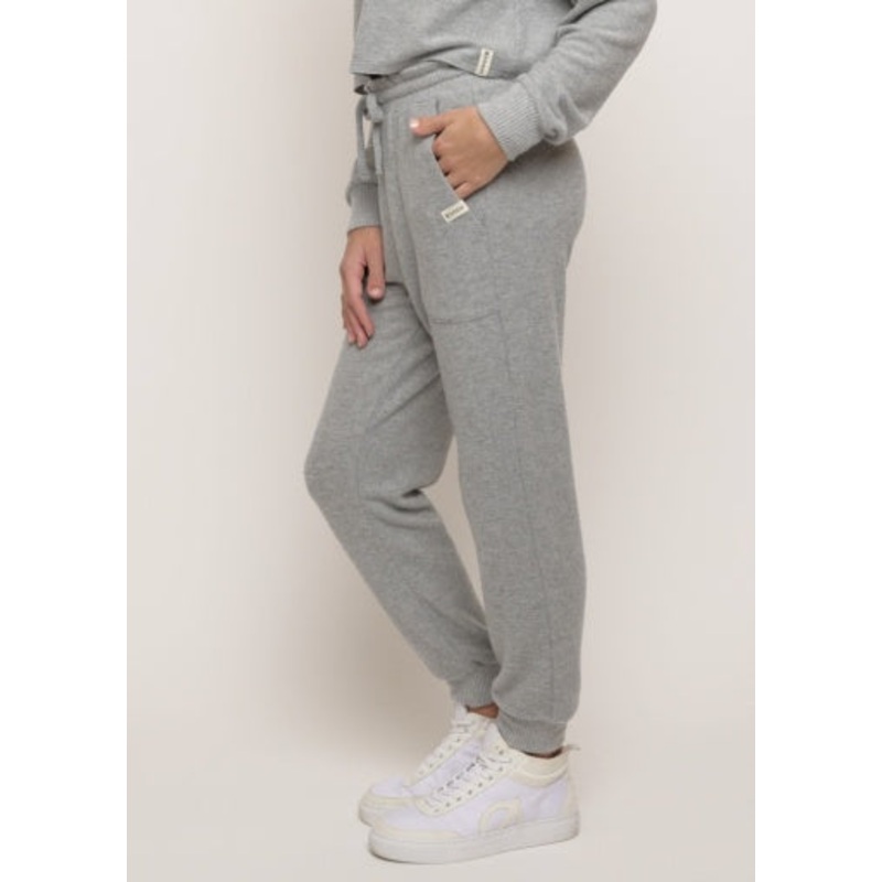 Kaveah Hacci Joggers | Light Heather Grey Youth Small