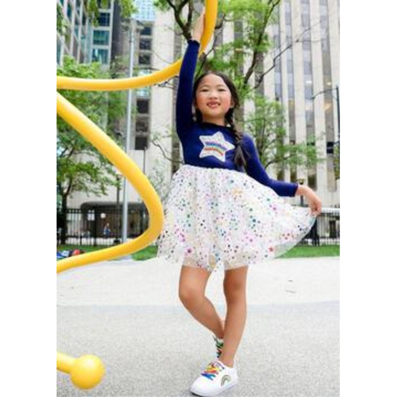 Lola + The Boys Shining Star Fairydust Tutu Dress 1T