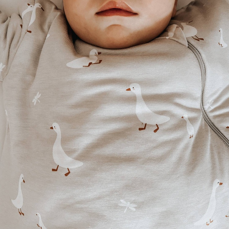LONG SLEEVE SLEEP BAG : Goose /  1.0 3-9M