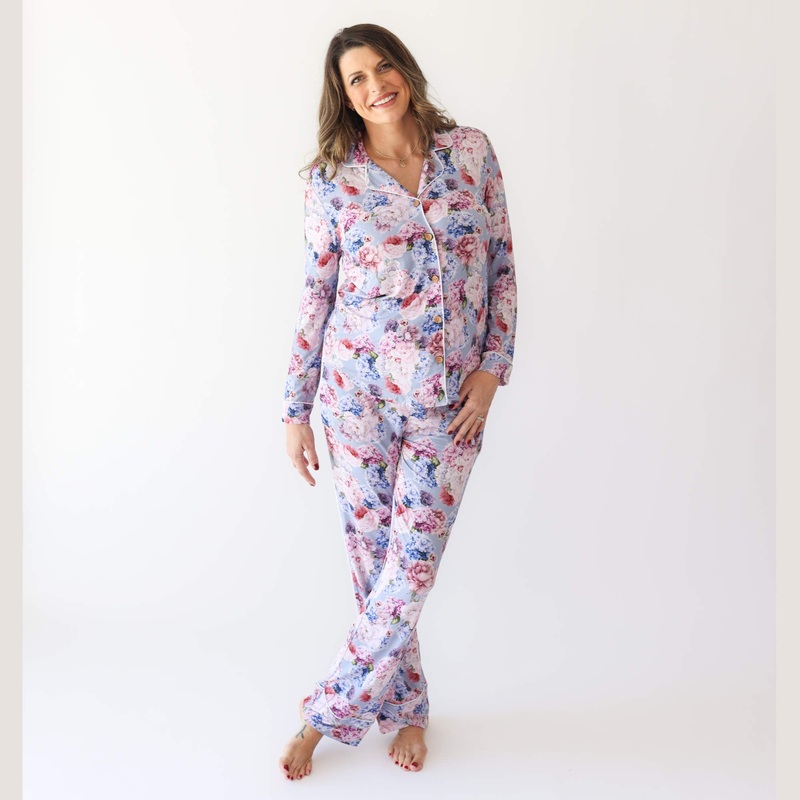 Posh Peanut Annie Women’s Long Sleeve & Relaxed Long Pajama Pants Adult XSmall