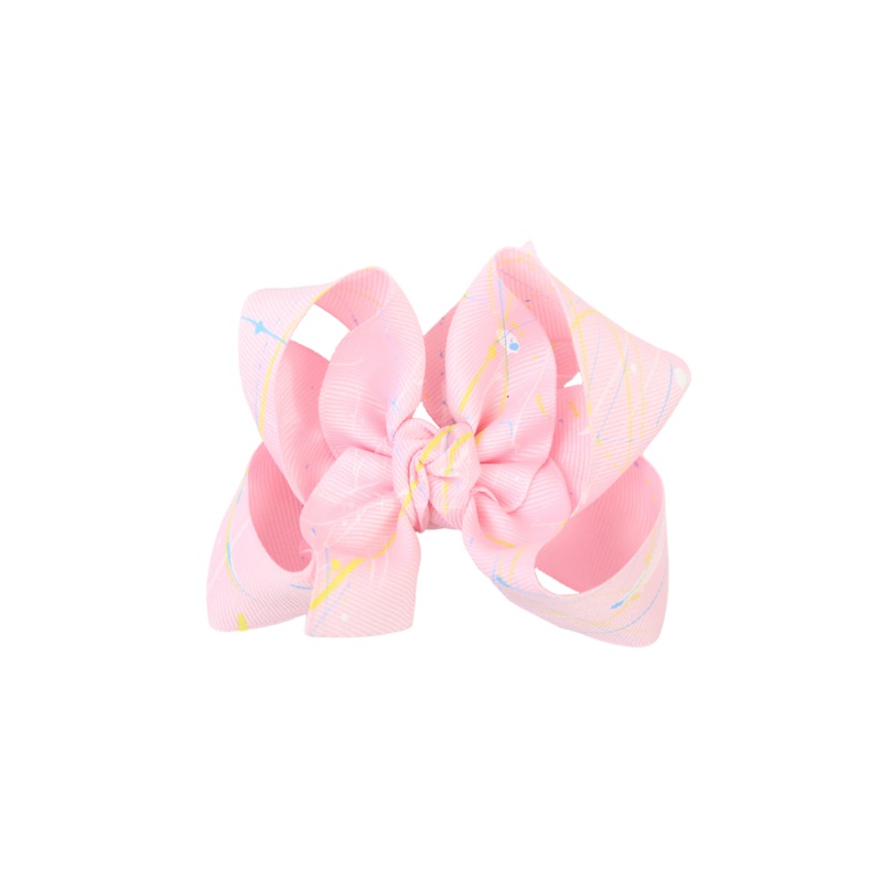 Splash Bows: 4.5″ Large Light Pink