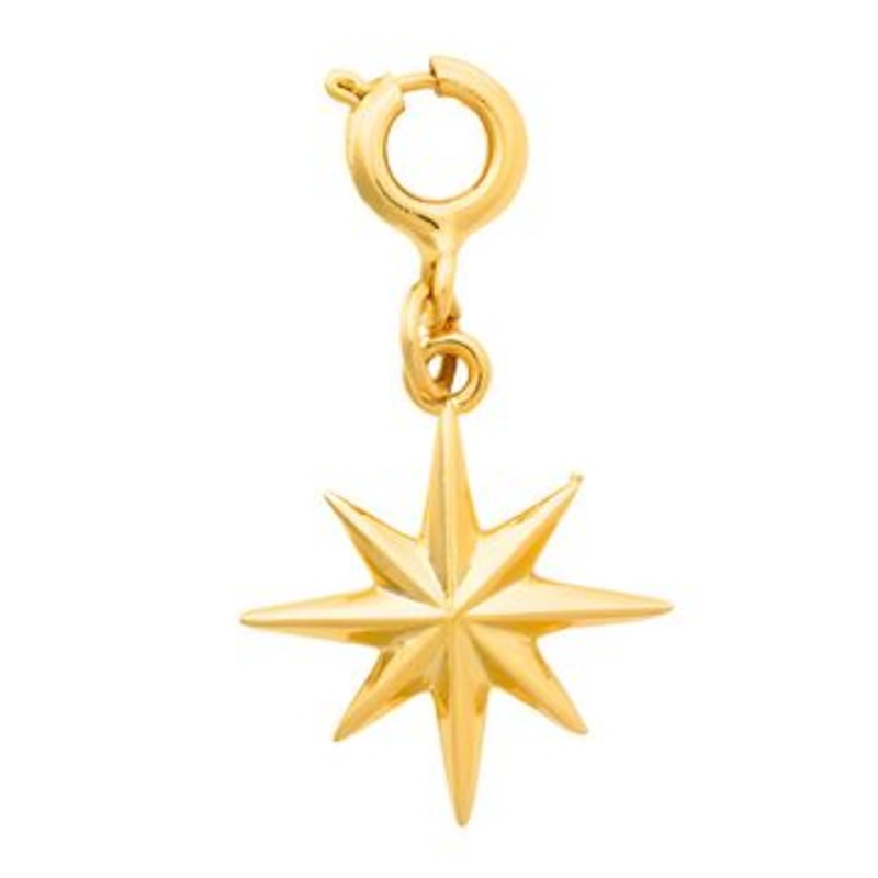 The Crown Gold Northstar Charm
