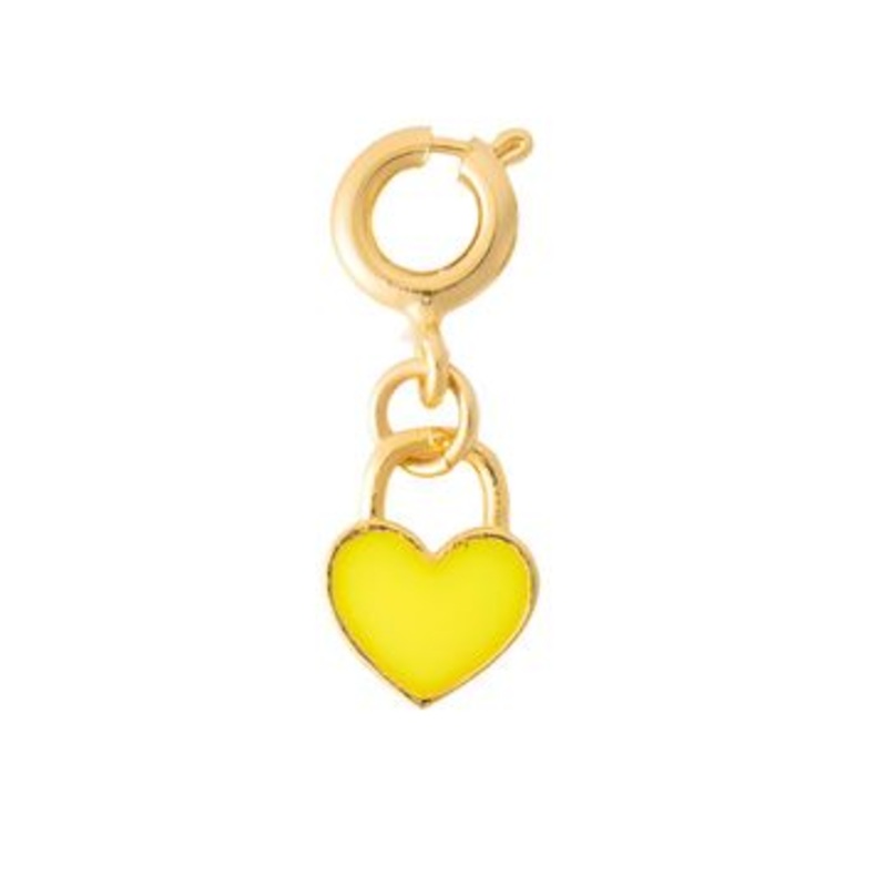 The Crown Mini Heart (Yellow)