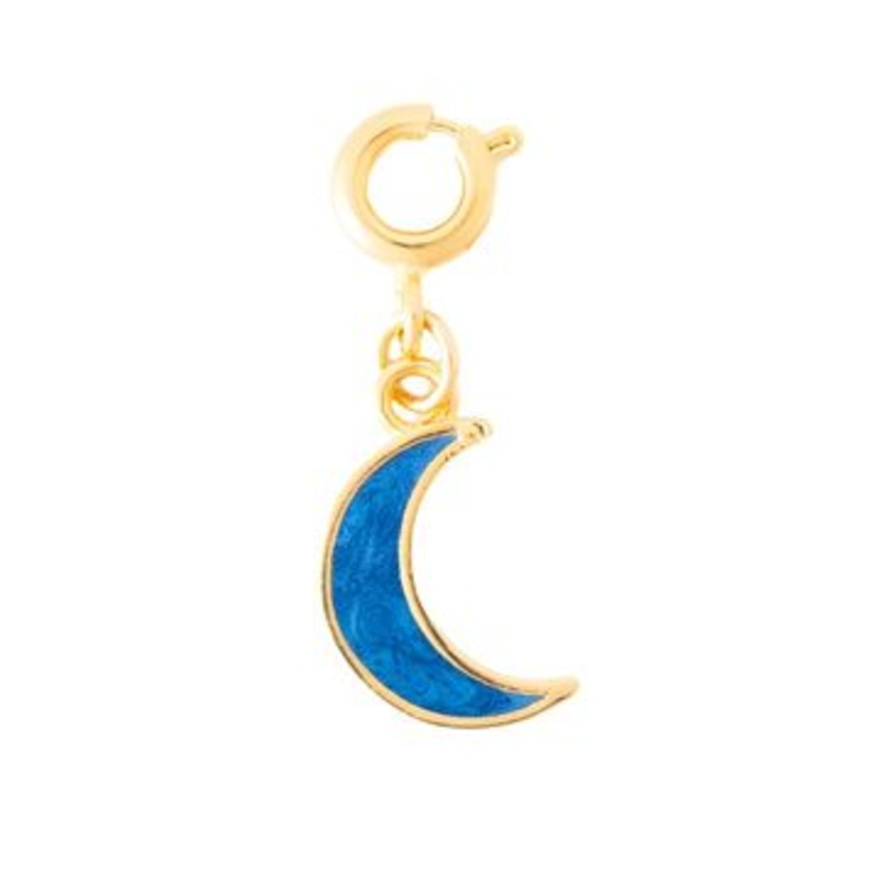 The Crown Moon Charm (Blue)