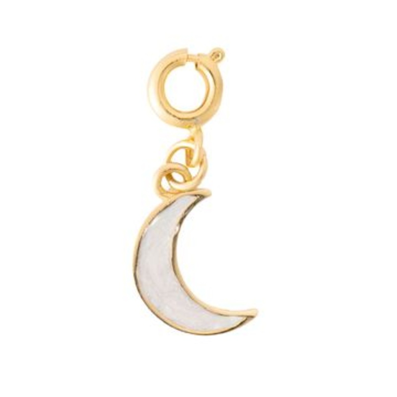 The Crown Moon Charm (White)